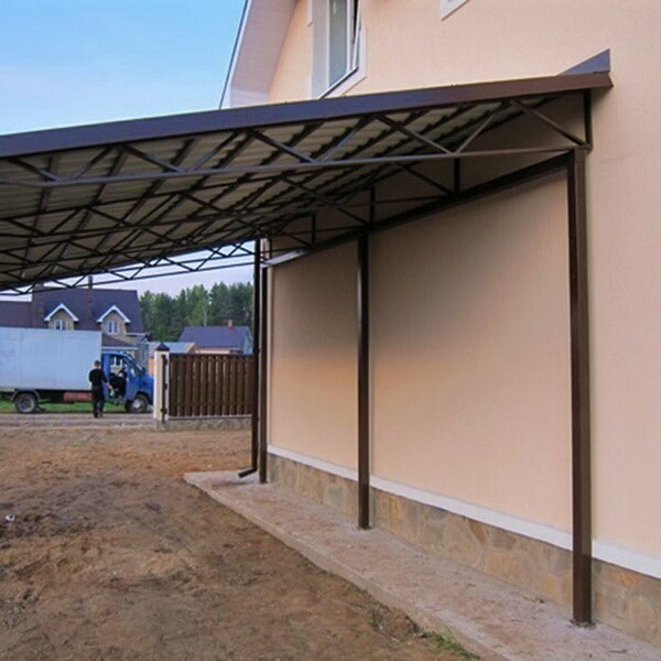 навес над водом навес