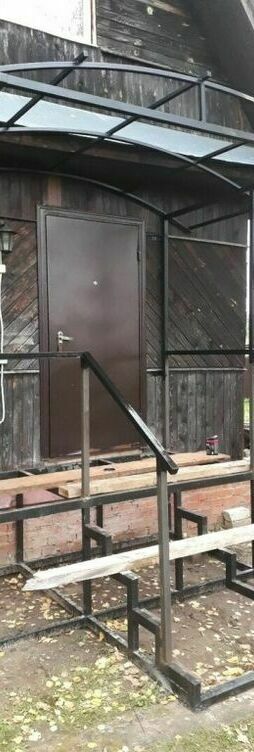 металлокаркас крыльца